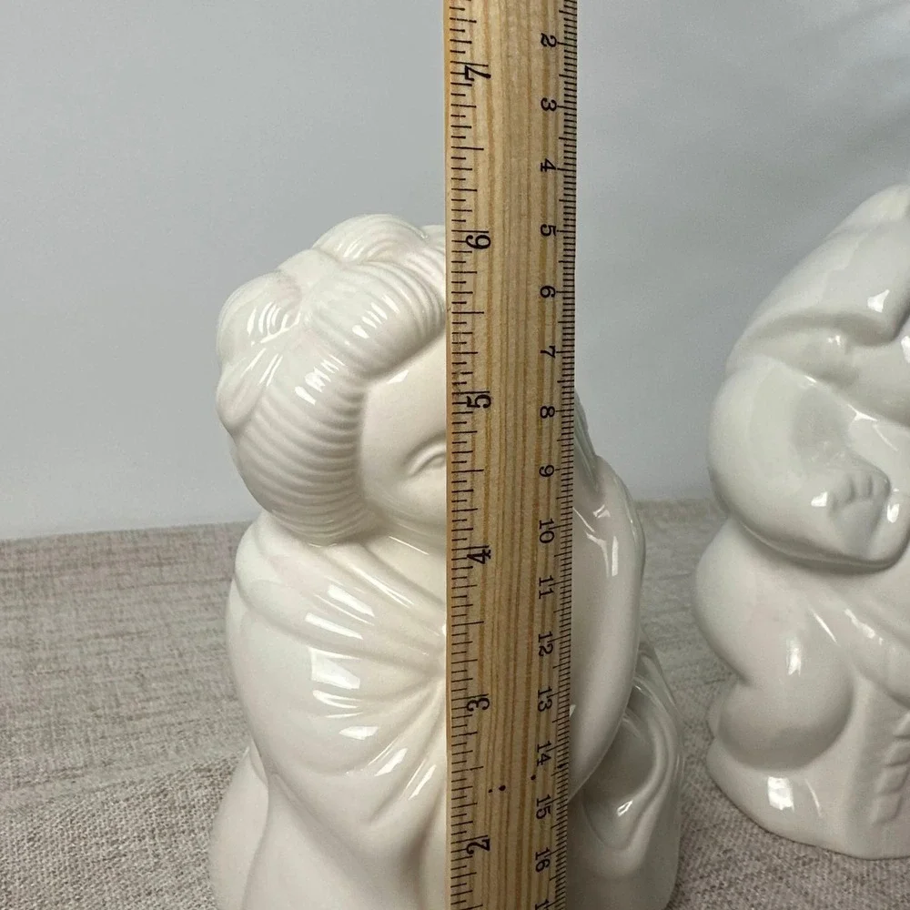 Vintage Dynasty Tiki Mugs DW121 DW132 | Geisha & Sumo Ceramic Cocktail Mugs